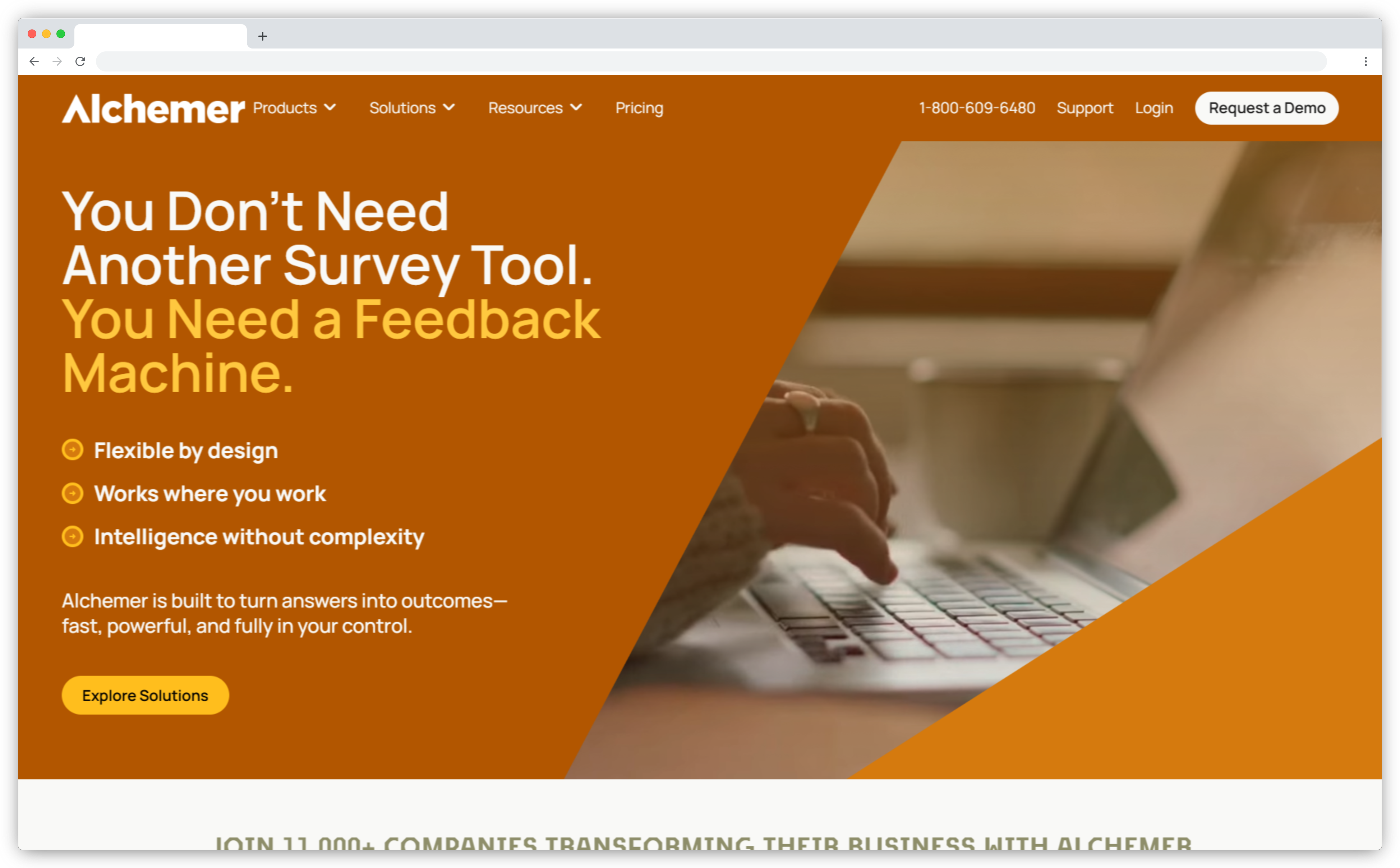 Qualtrics alternative - Alchemer