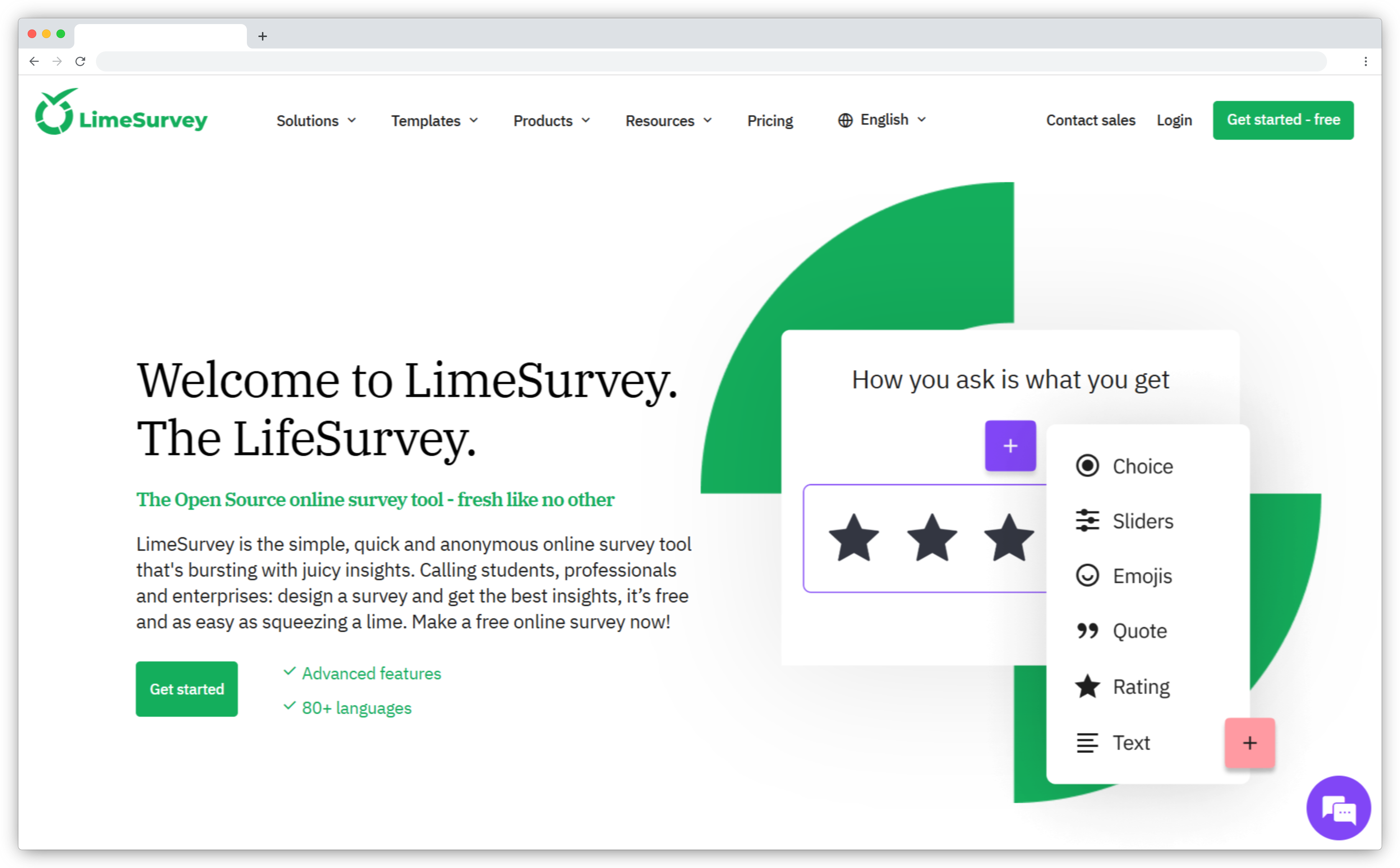 Qualtrics alternatives - Limesurvey