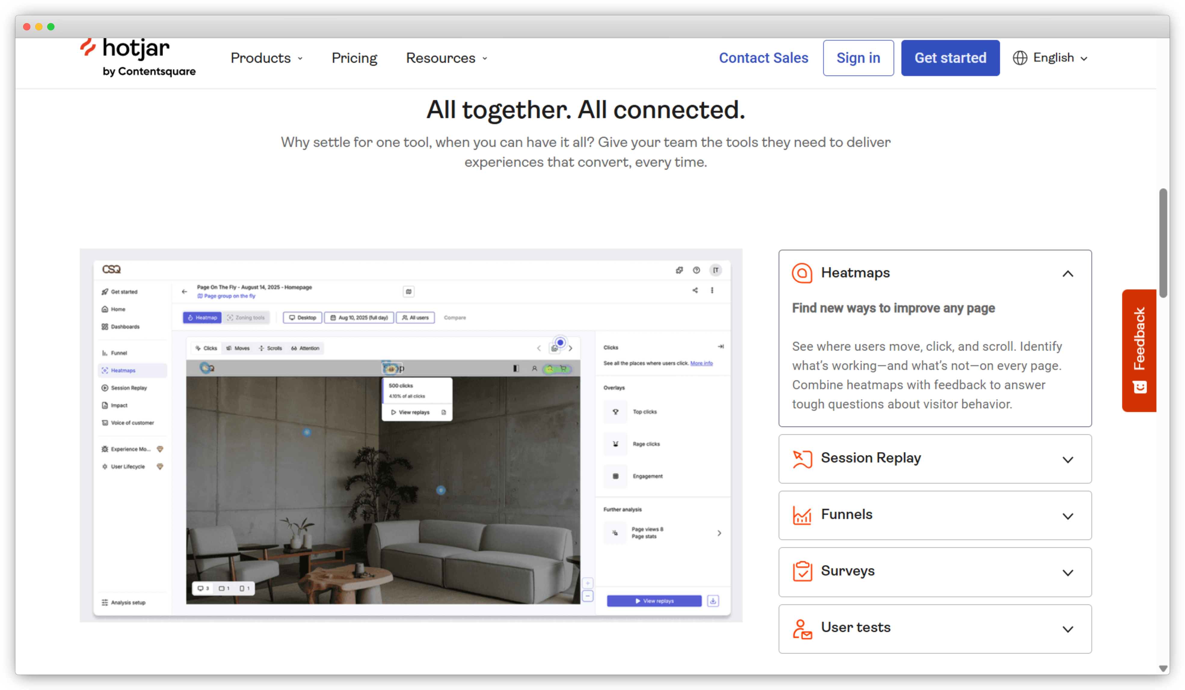 Refiner Alternative - Hotjar