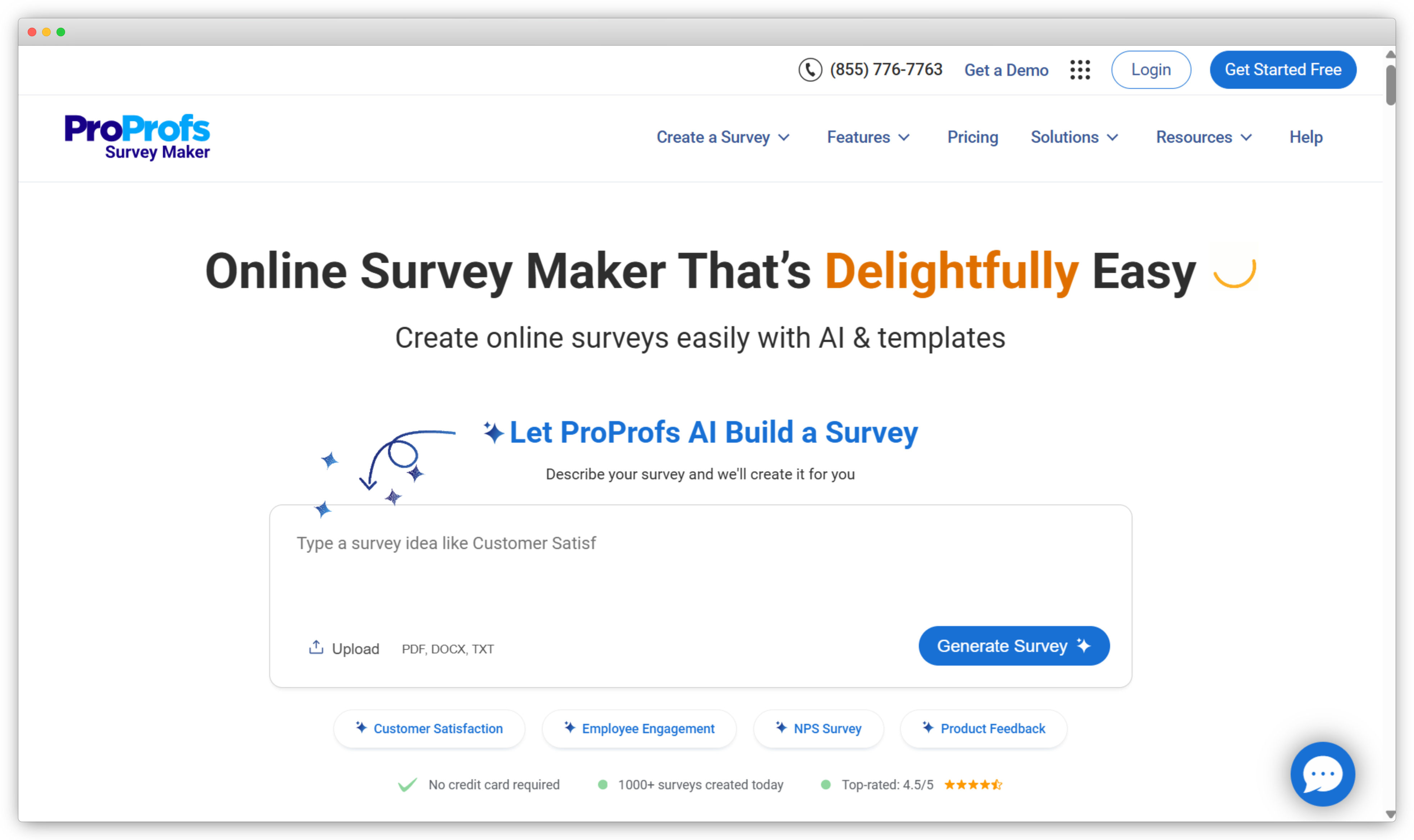 Refiner Alternative - Proprofs Survey Maker