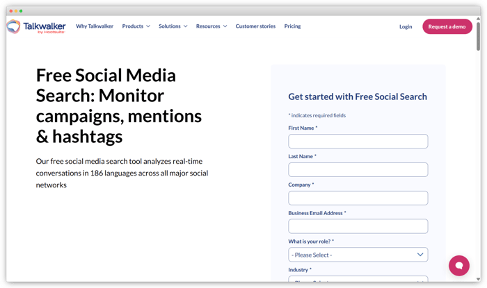 Reputation Management Tool -Talkwalker