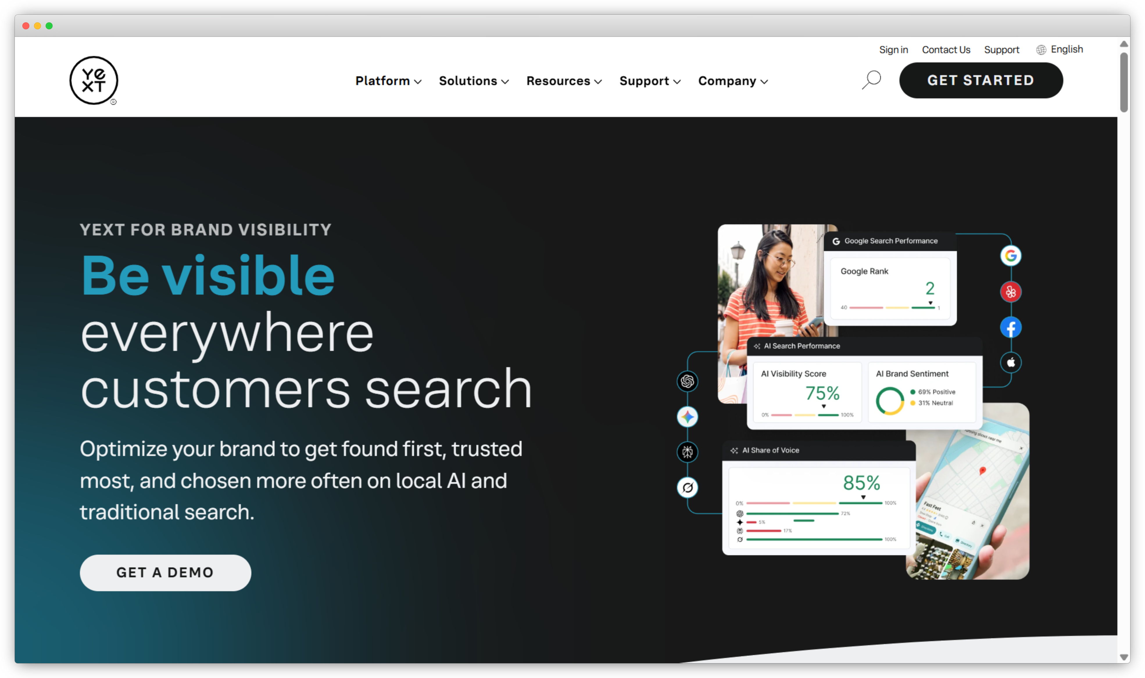 Reputation Management Tools - Yext