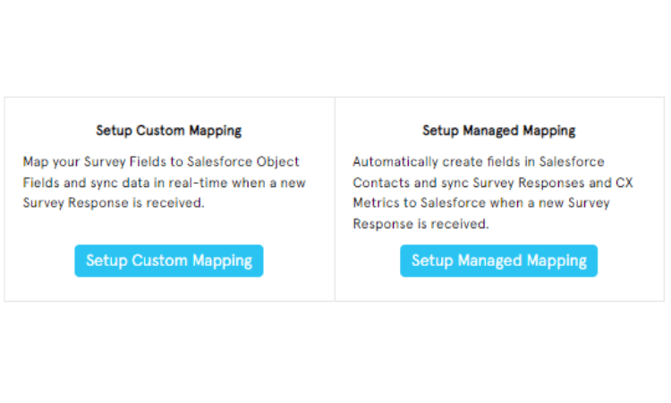 Salesforce Custom and Managed Mapping