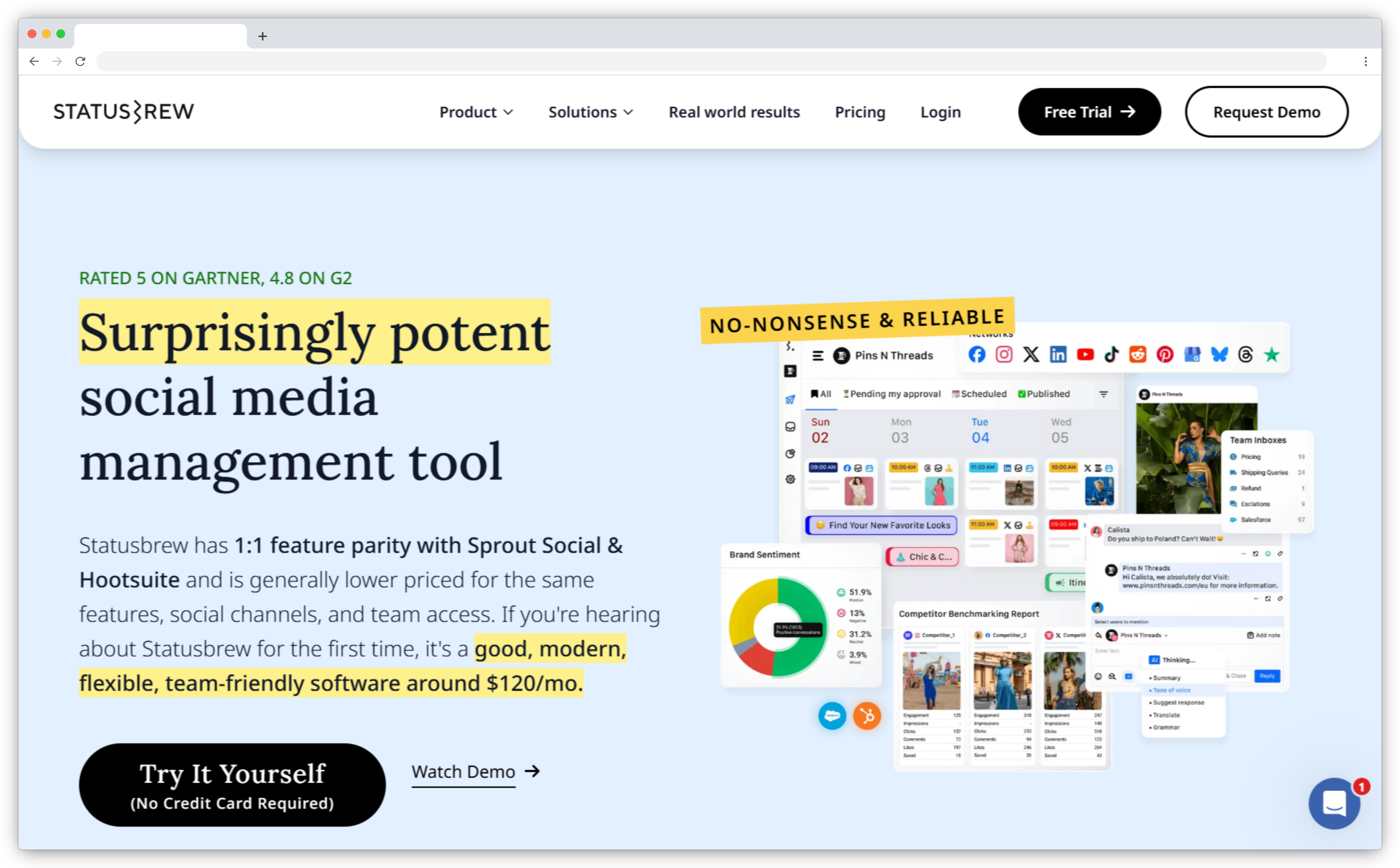 Sentiment Analysis Tools - Statusbrew