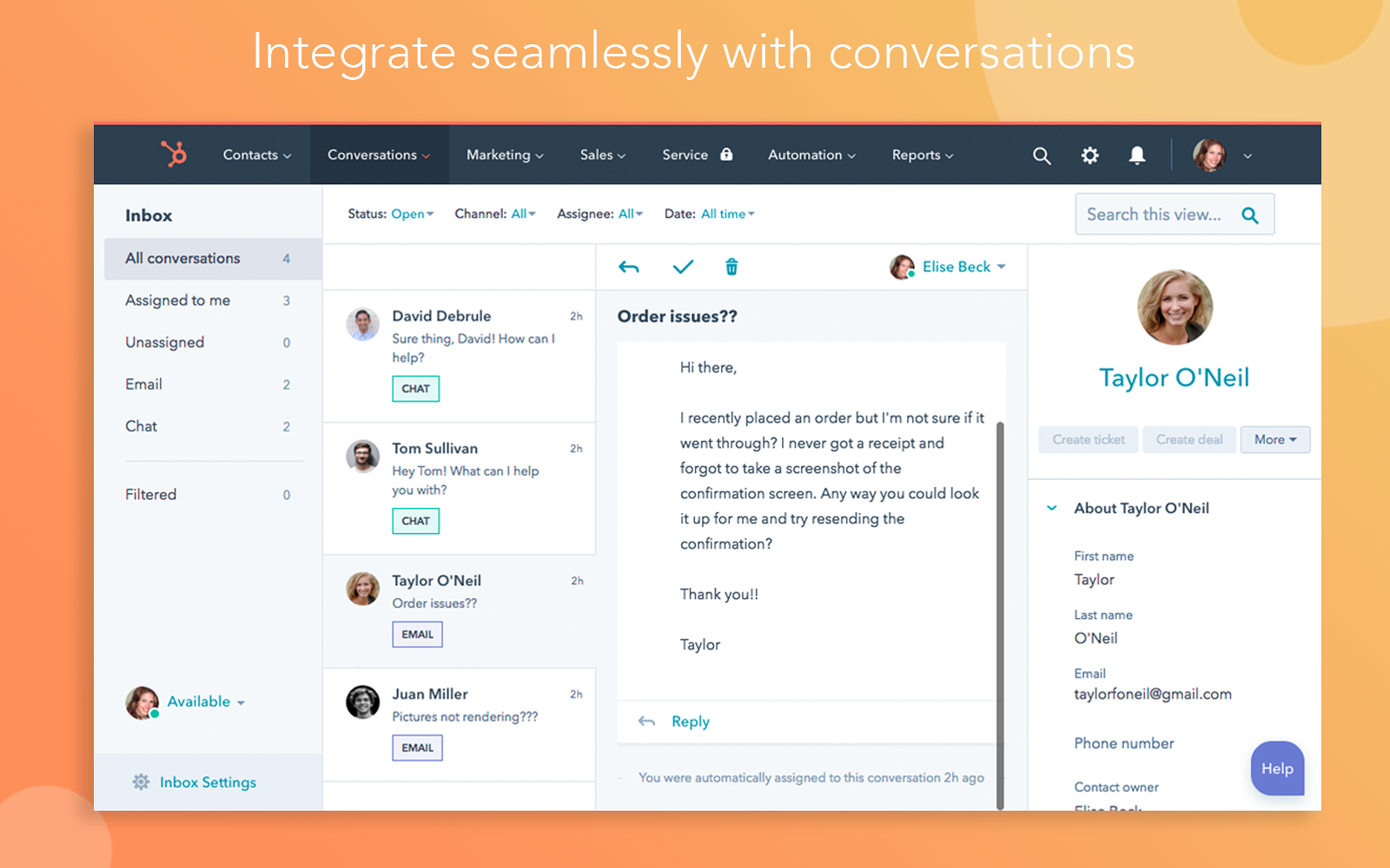 Slack Best Integrations HubSpot