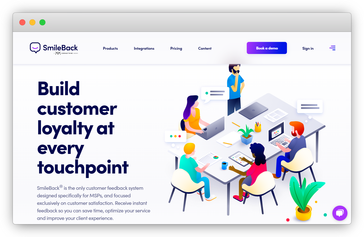 SmileBack Customer Satisfaction Tool