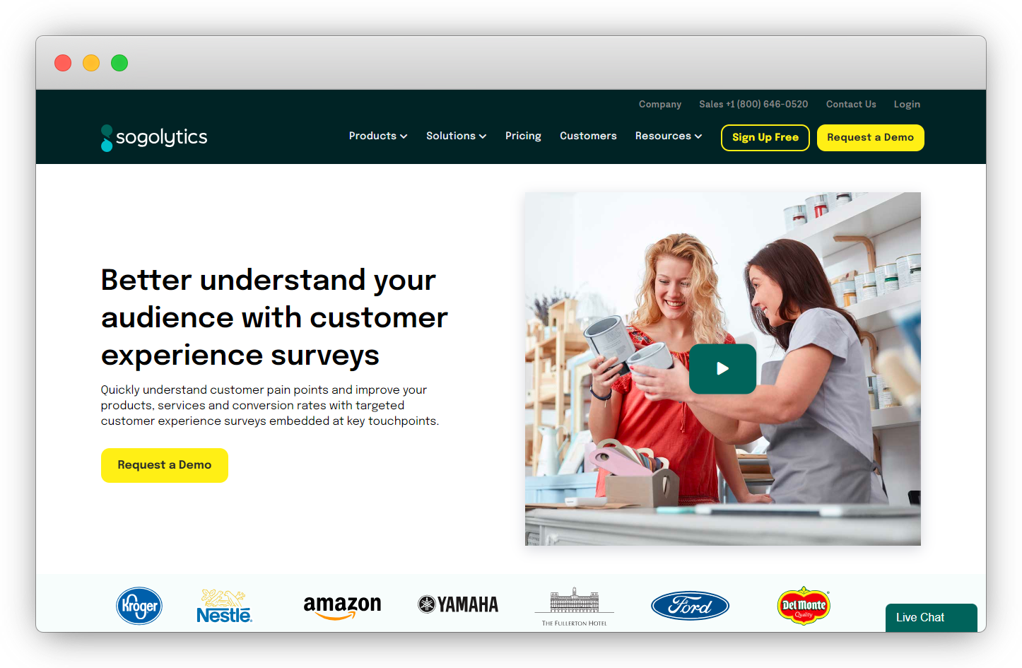 Sogolytics customer feedback software