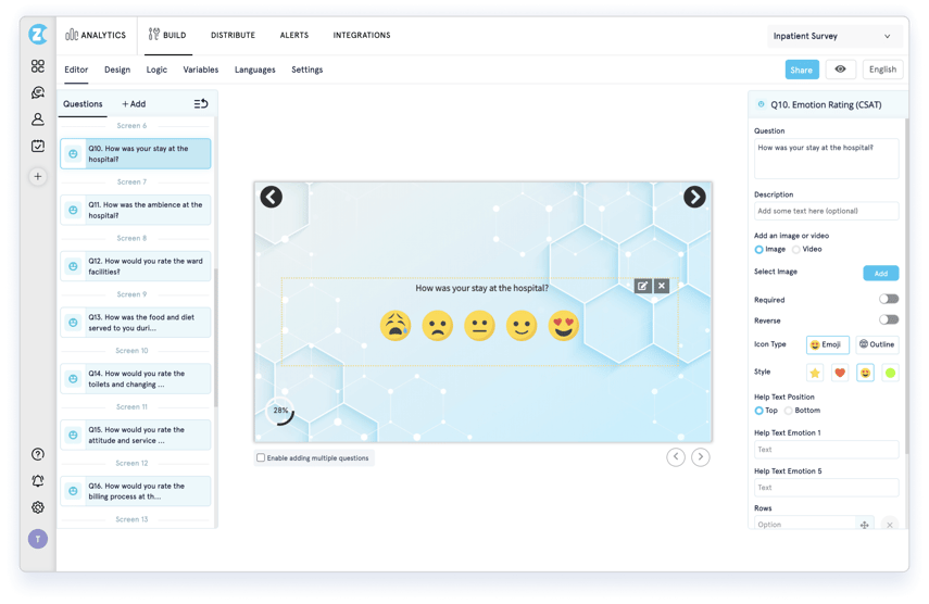 Survey Builder - Healthcare Surveys