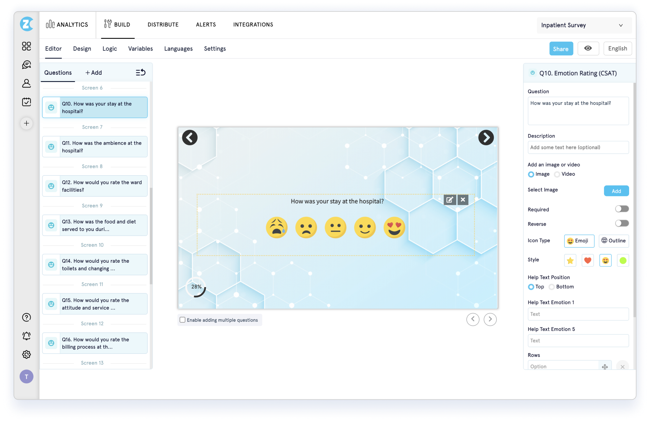 Survey Builder - offline Surveys