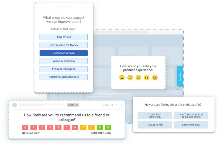 Ways to collect customer feedback