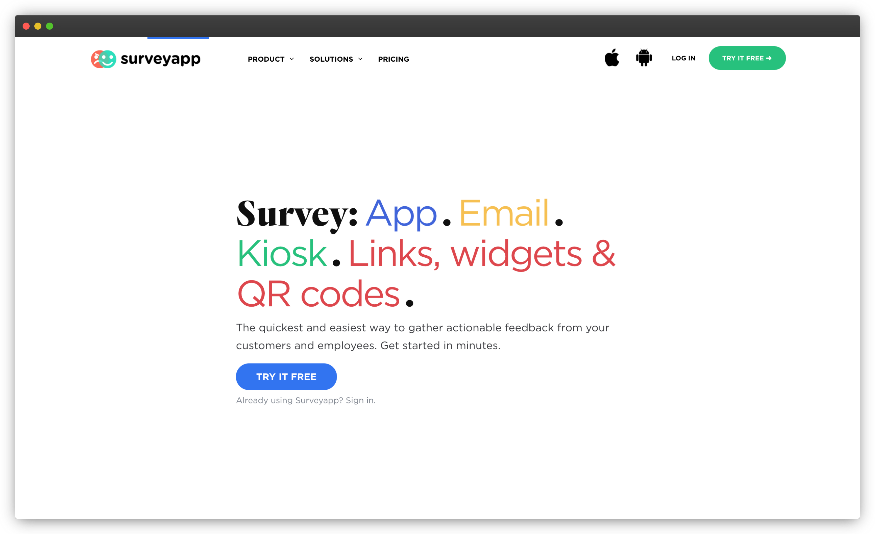 SurveyApp Android Survey App