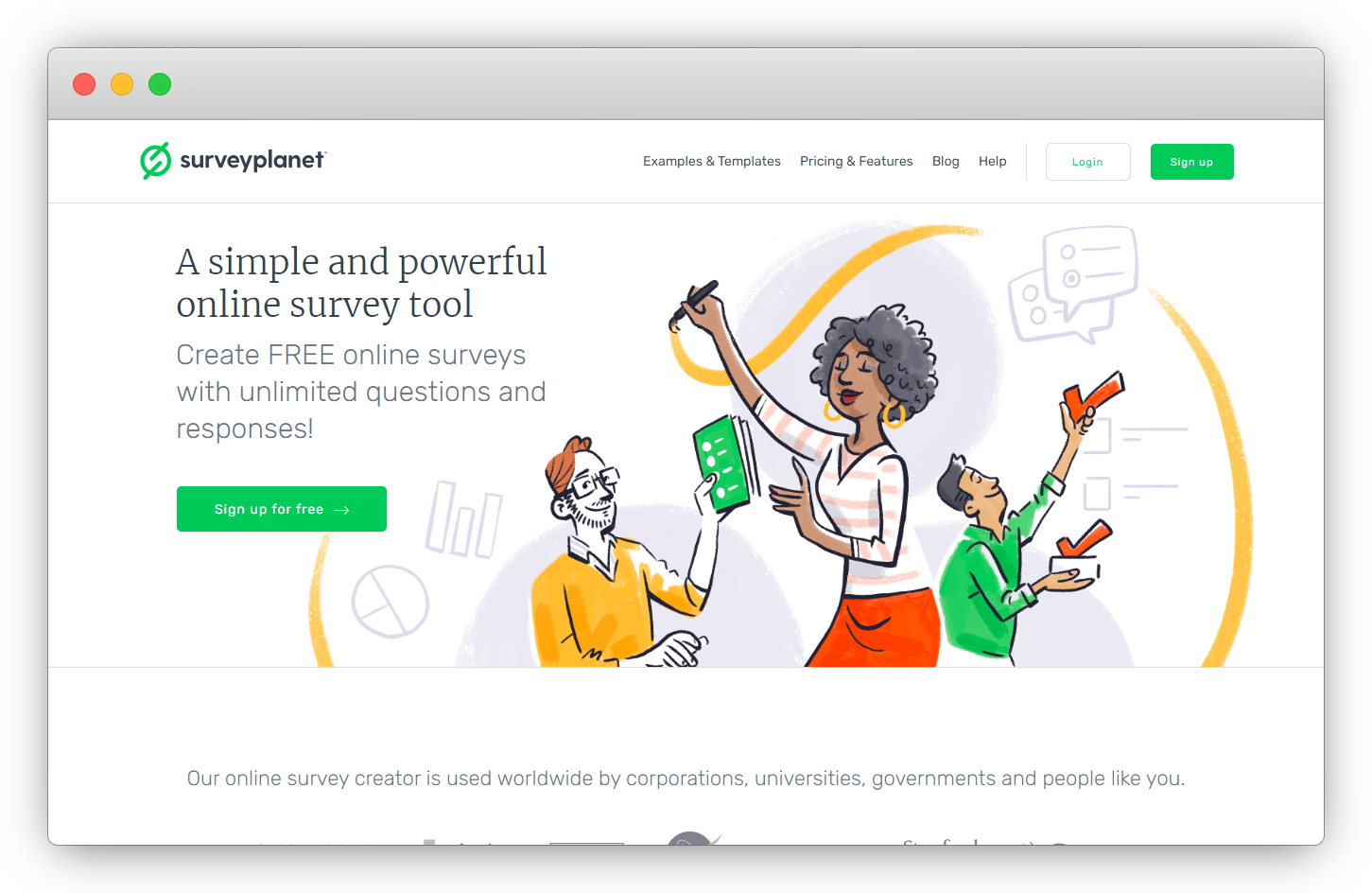 Free Online Survey Maker SurveyPlanet 