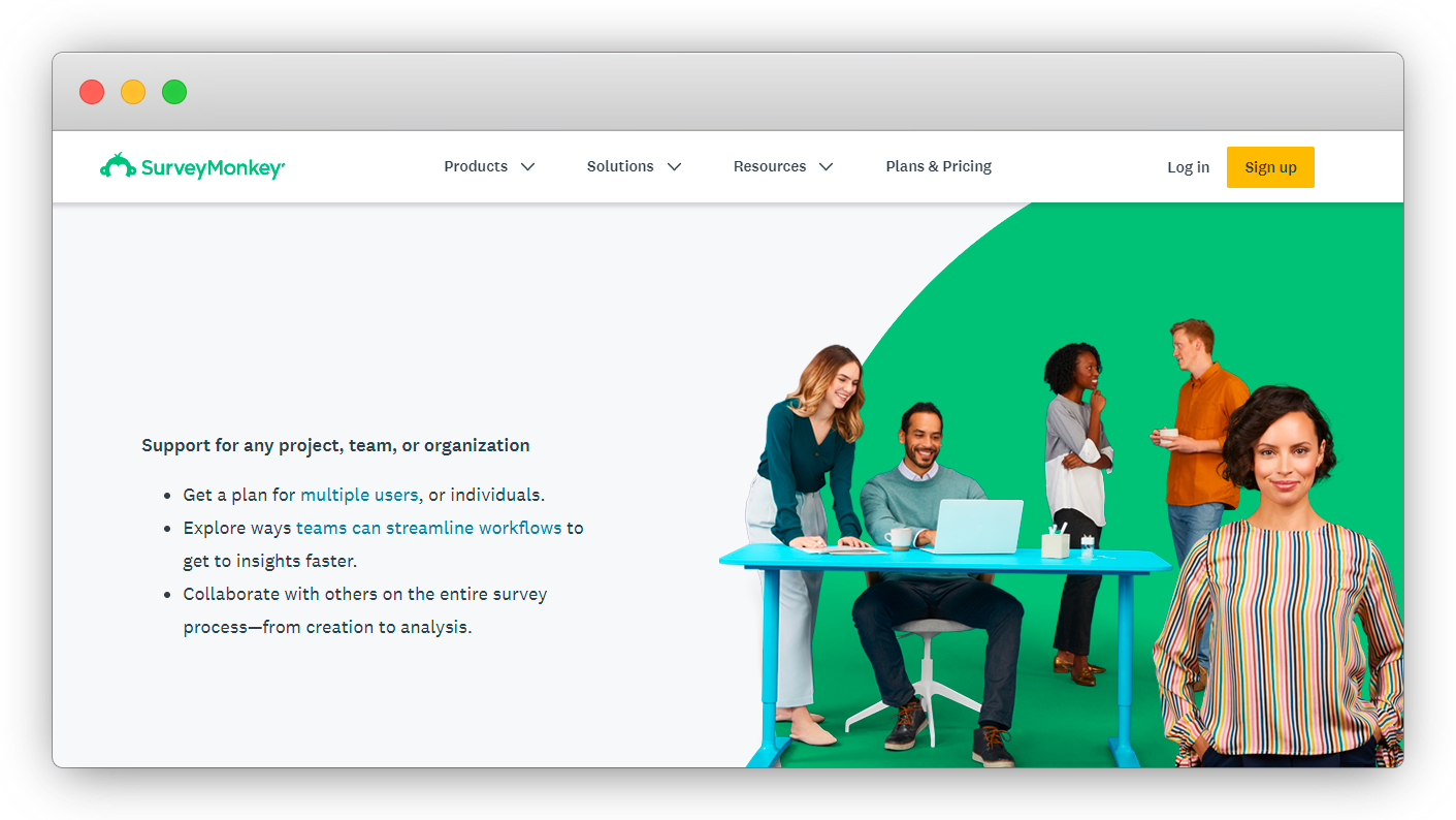 Free Customer Feedback Tools - Surveymonkey