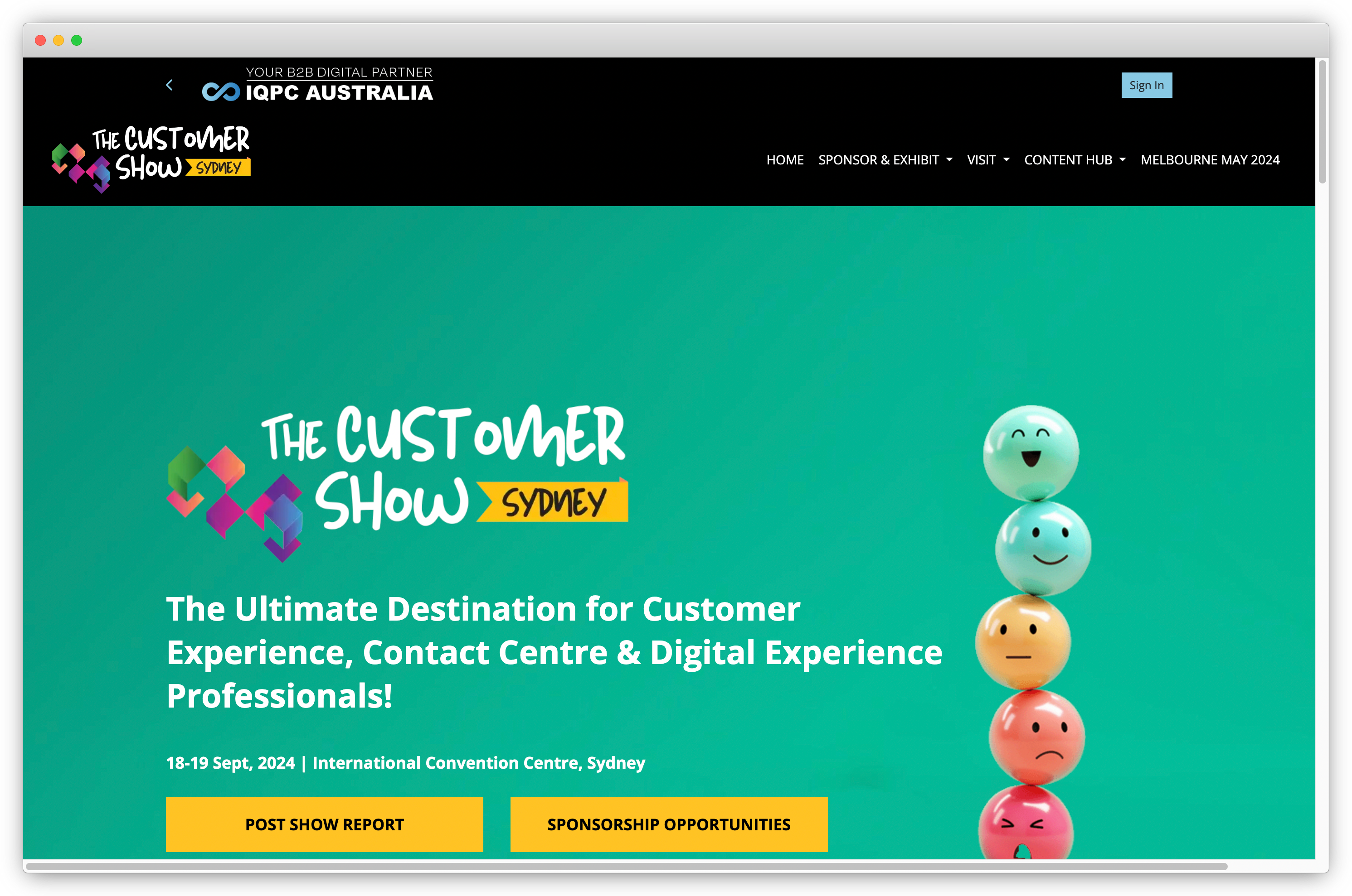 CX Events 2024 - The Customer Show Sydney