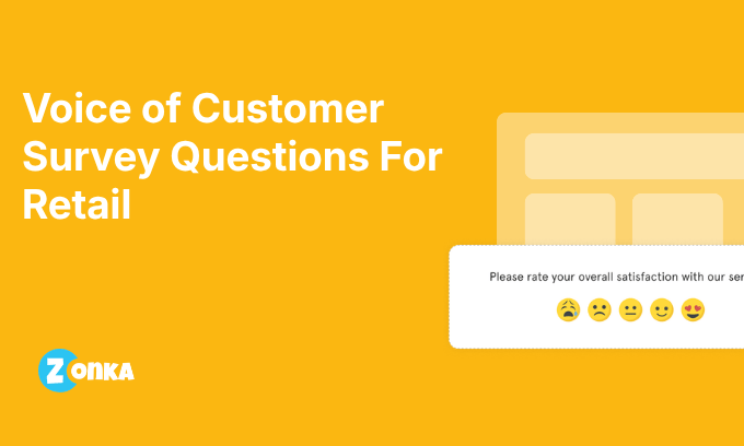 VoC Survey Questions for Retail Across the Customer Journey
