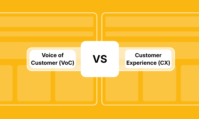 Voice of Customer vs Customer Experience: 6 Key Differences
