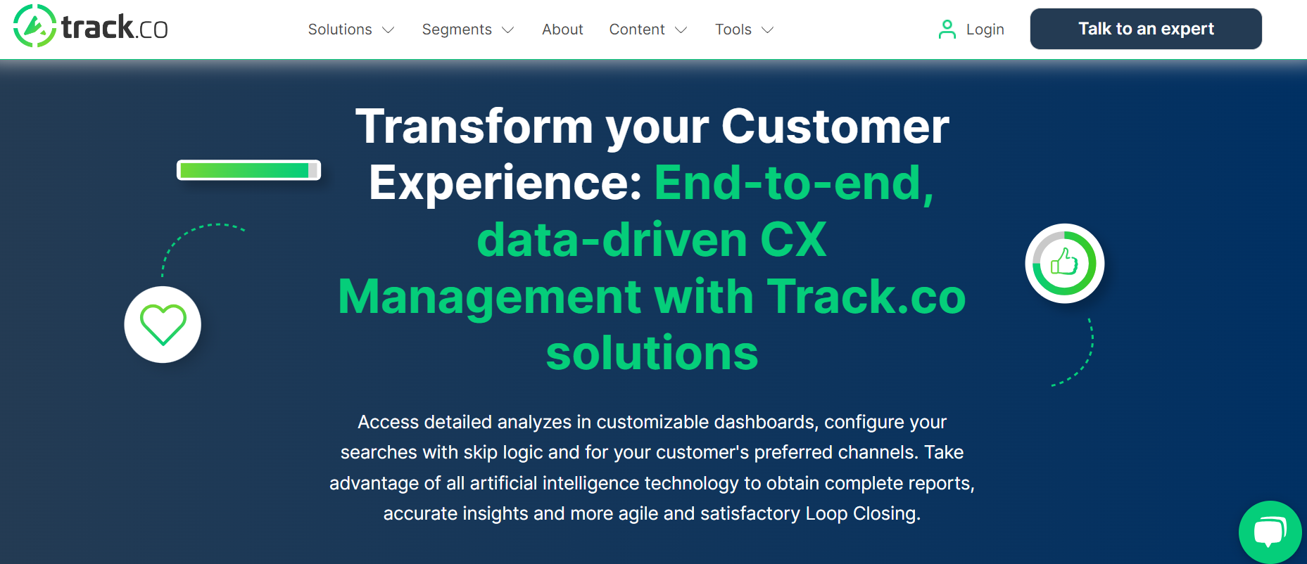 Voice of Customer Survey Tools Track.co