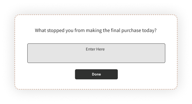 Voice of Customer Surveys Purchase Intent Question