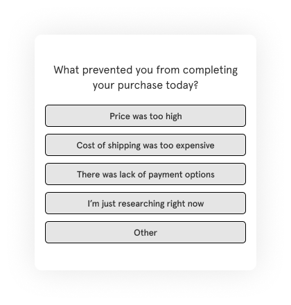 survey website feedback form example from zonkafeedback.com