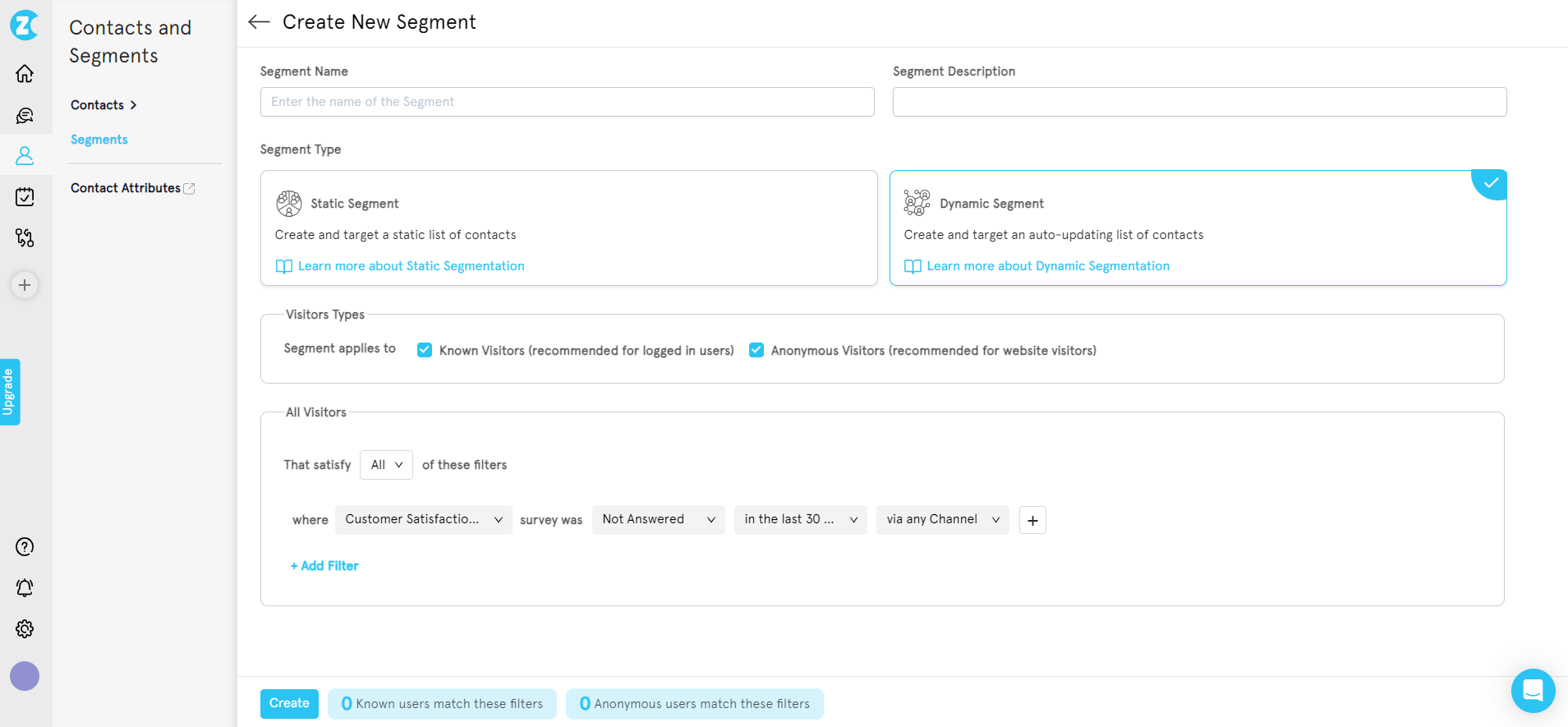 Website Feedback Form Zonka Feedback User Segmentation