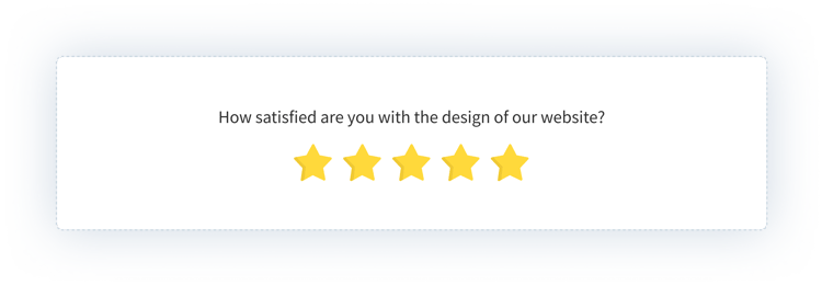 Website Survey Question on Design