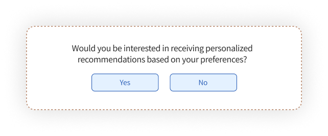 Website Surveys User Segmentation Question