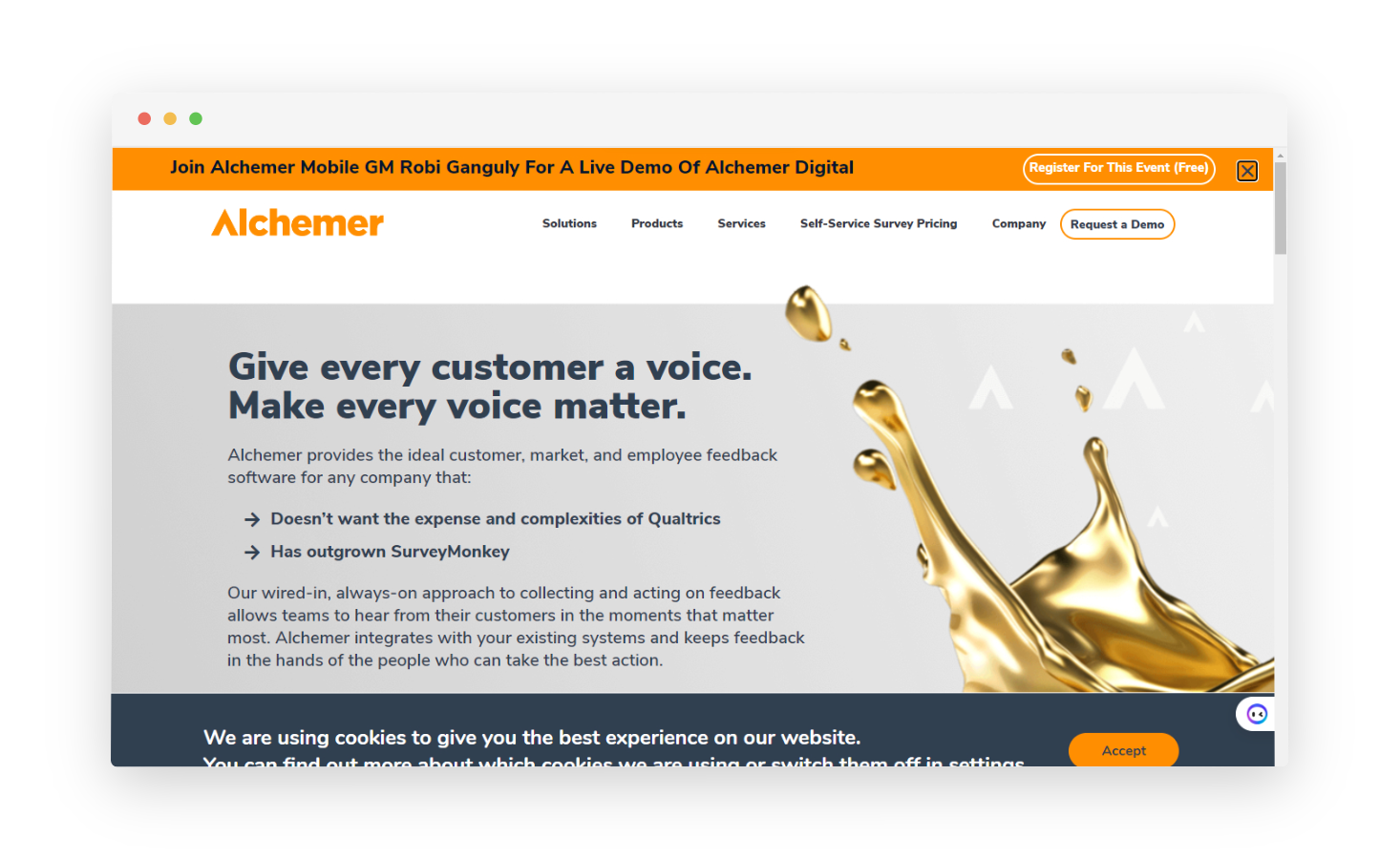customer feedback tools alchemer
