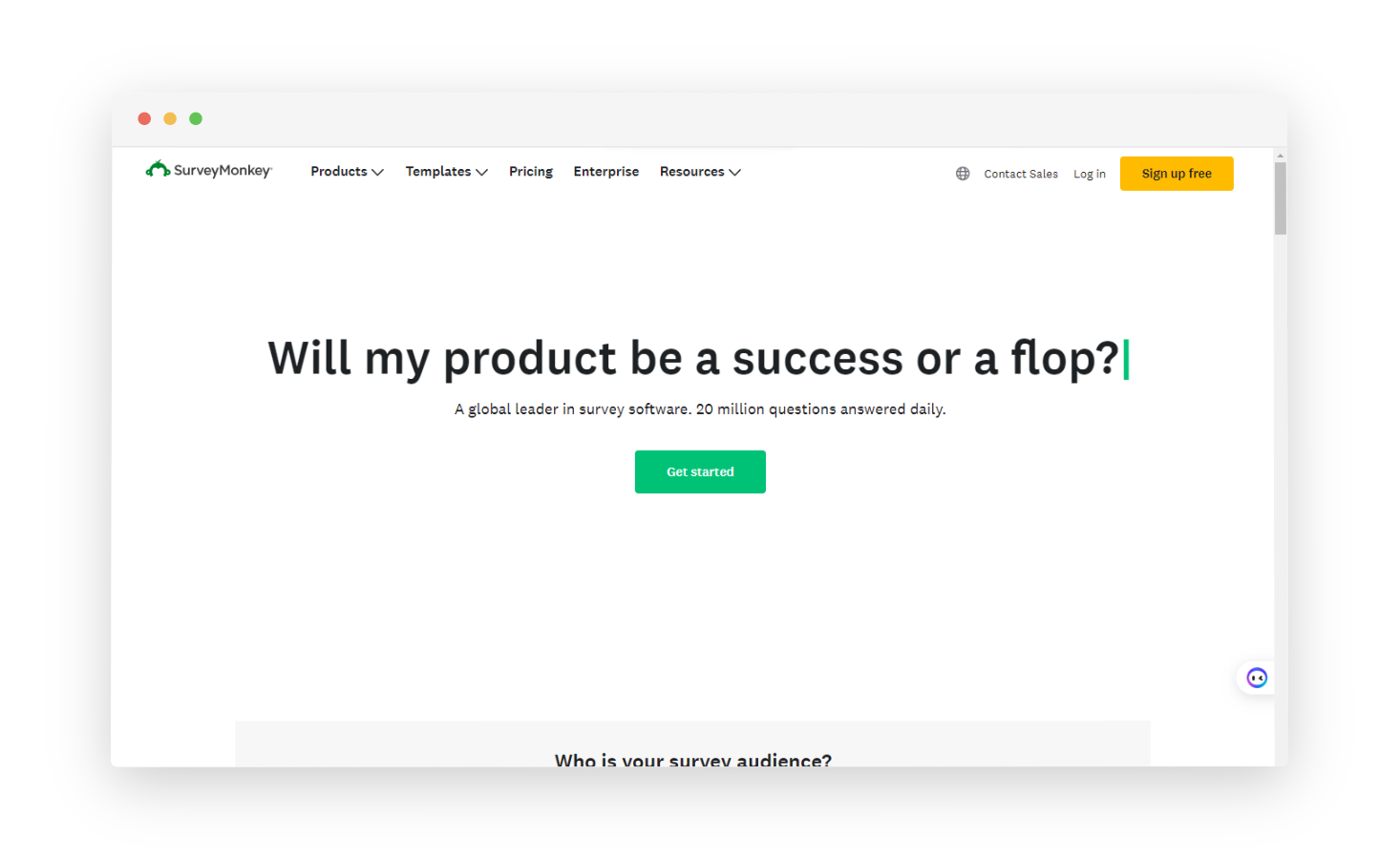 customer feedback tools surveymonkey