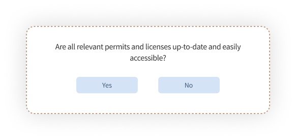 field survey question son site inspection and auditin