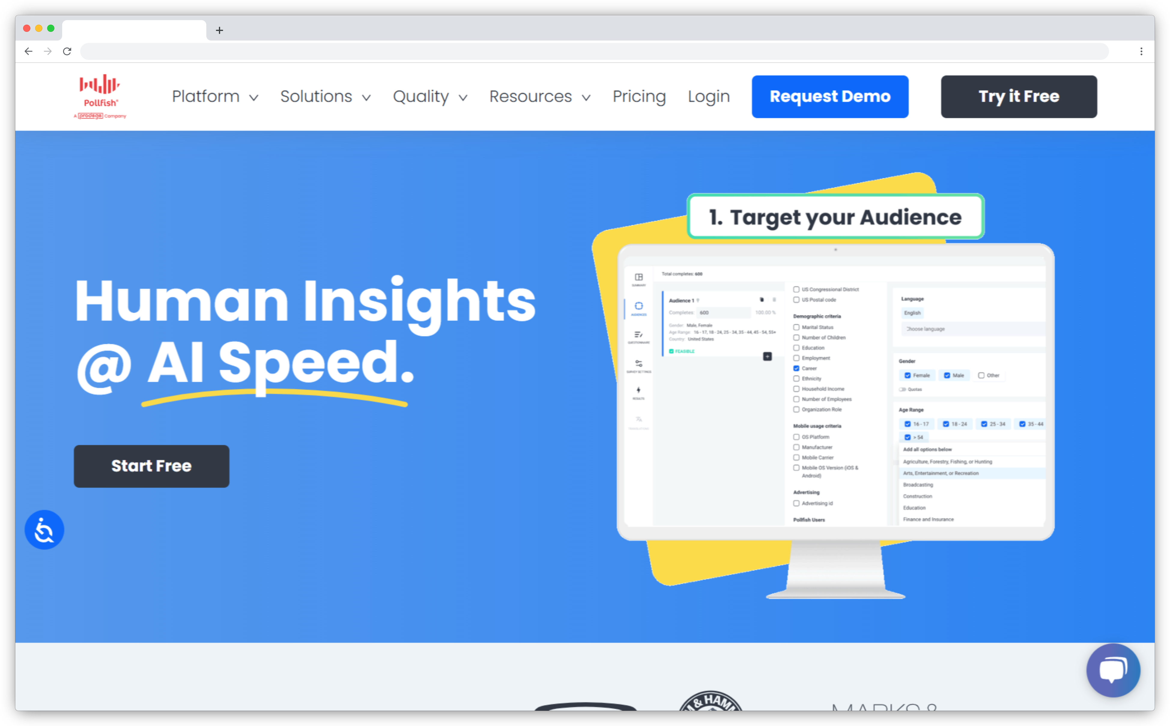 AI Insights Tools - Pollfish