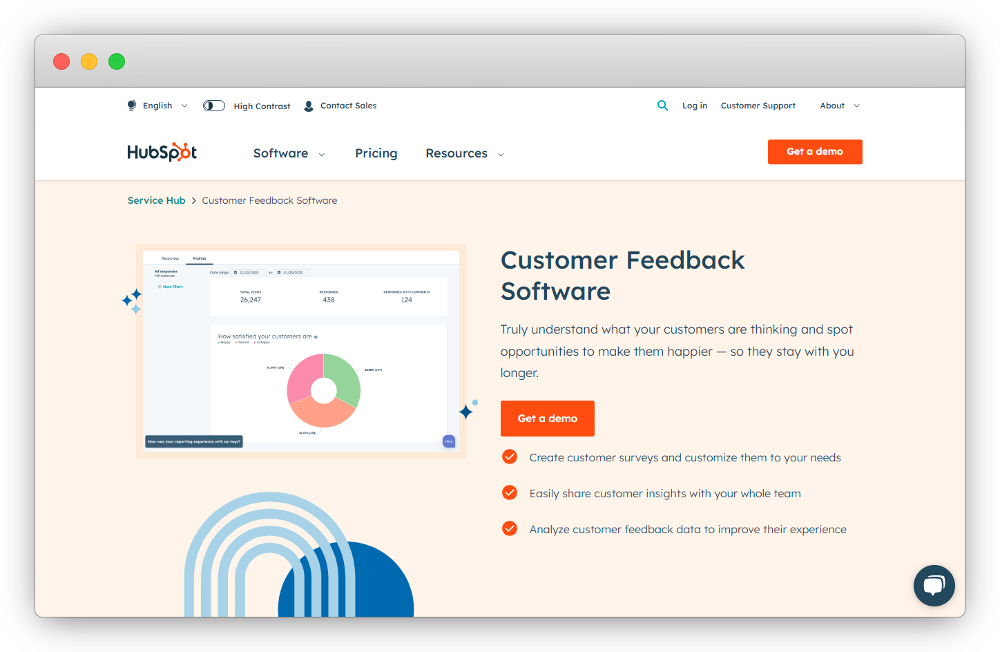 Hubspot - Customer Feedback Software