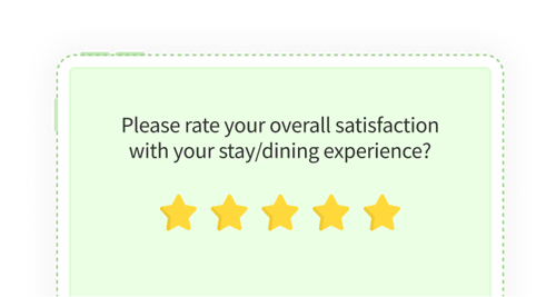 hotel feedback using offline survey software