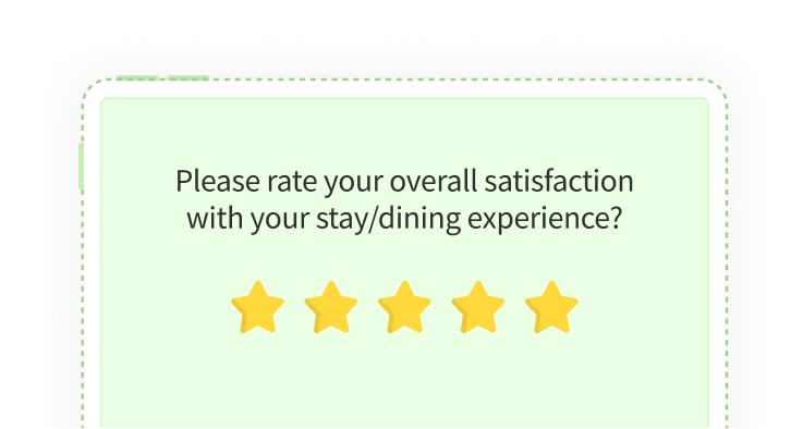 hotel feedback using offline survey software