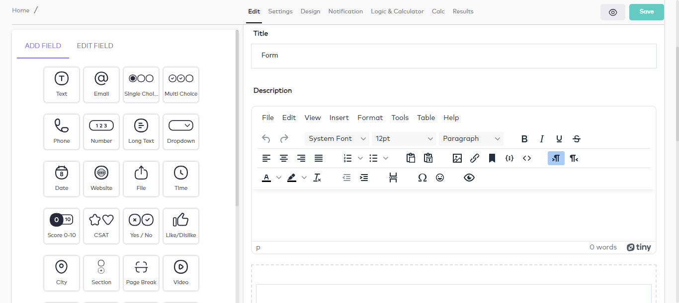 jotform-alternatives-Formaloo-Dashboard