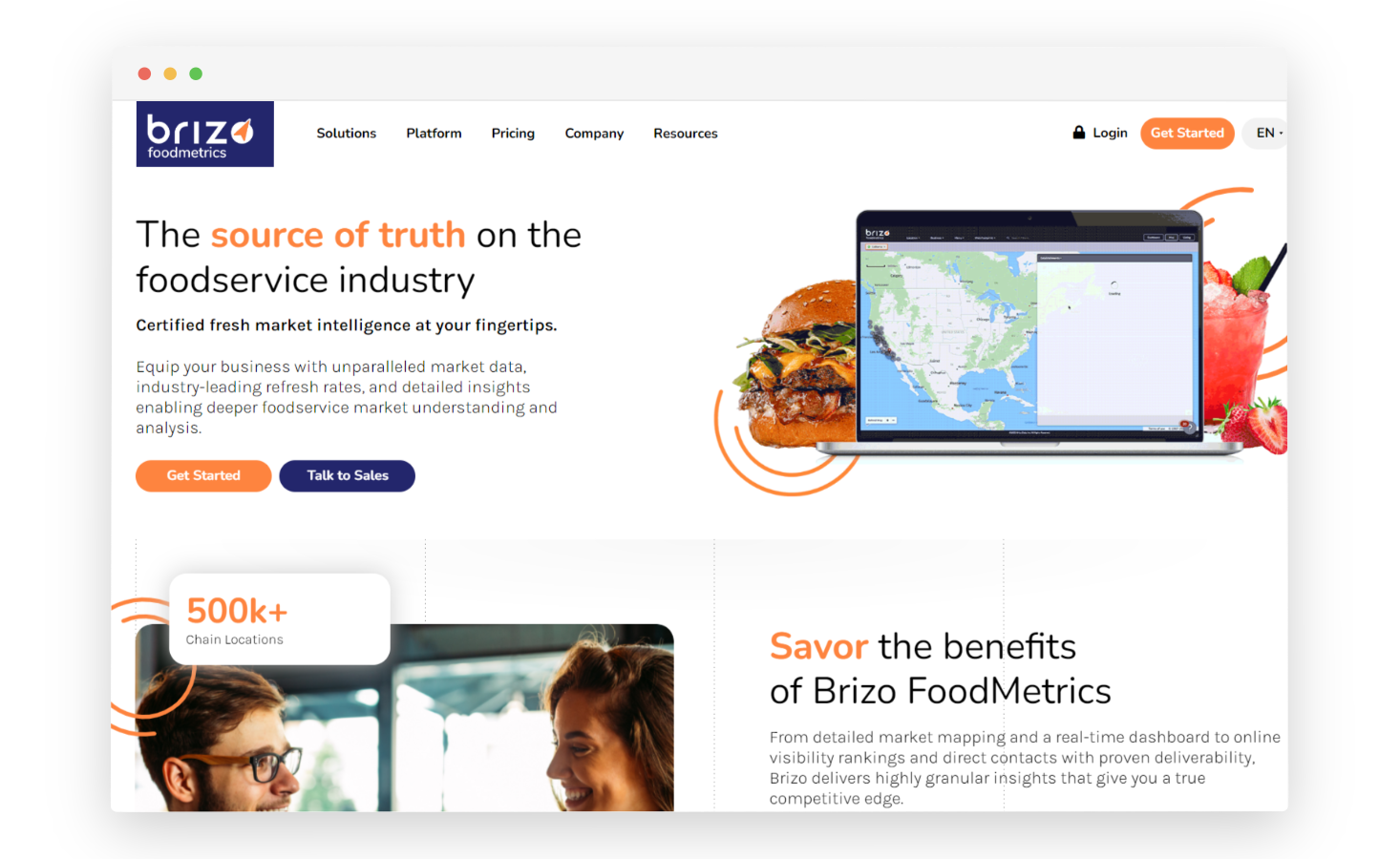 market survey software - Brizo FoodMetrics