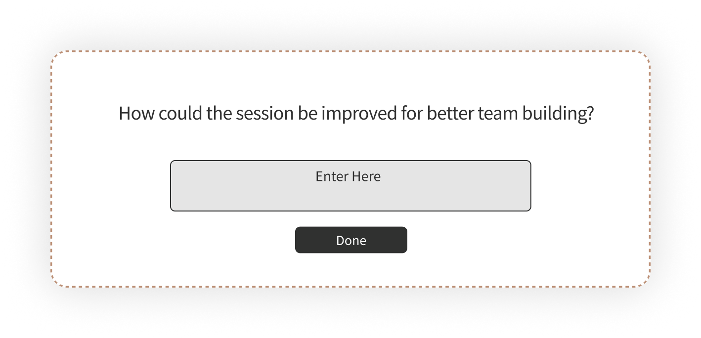 meeting evaluation survey questions - team building