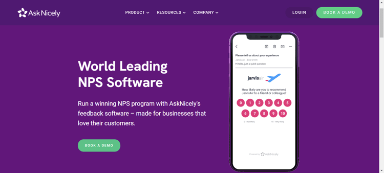 CSAT tools for HubSpot-asknicely