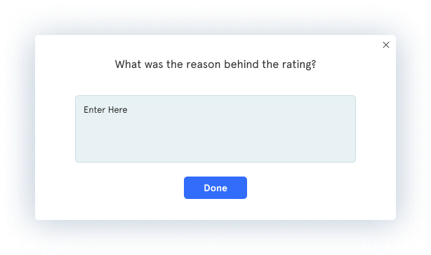 open-ended-question example 1 to 10 rating survey