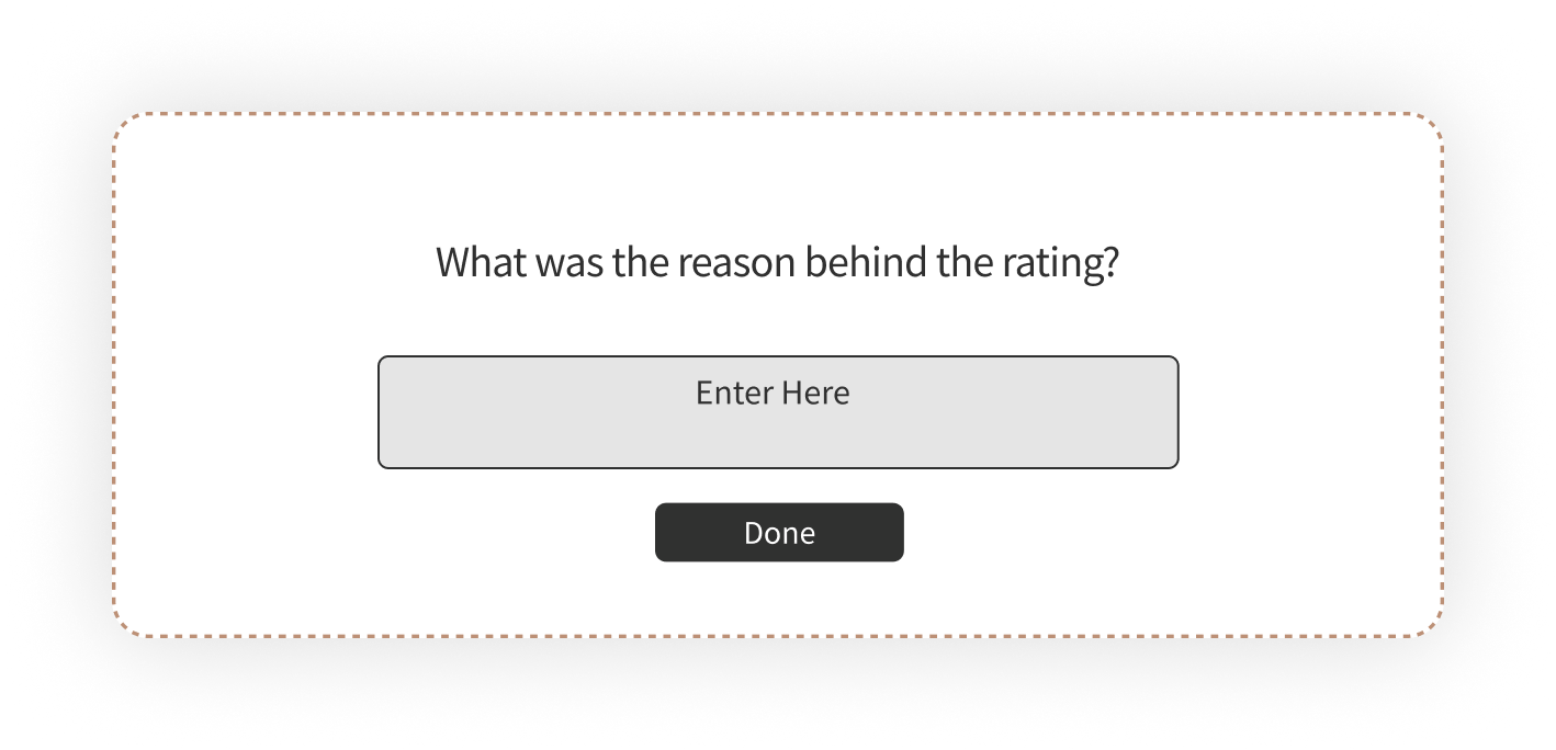 survey rating scale 1-10 - follow up question