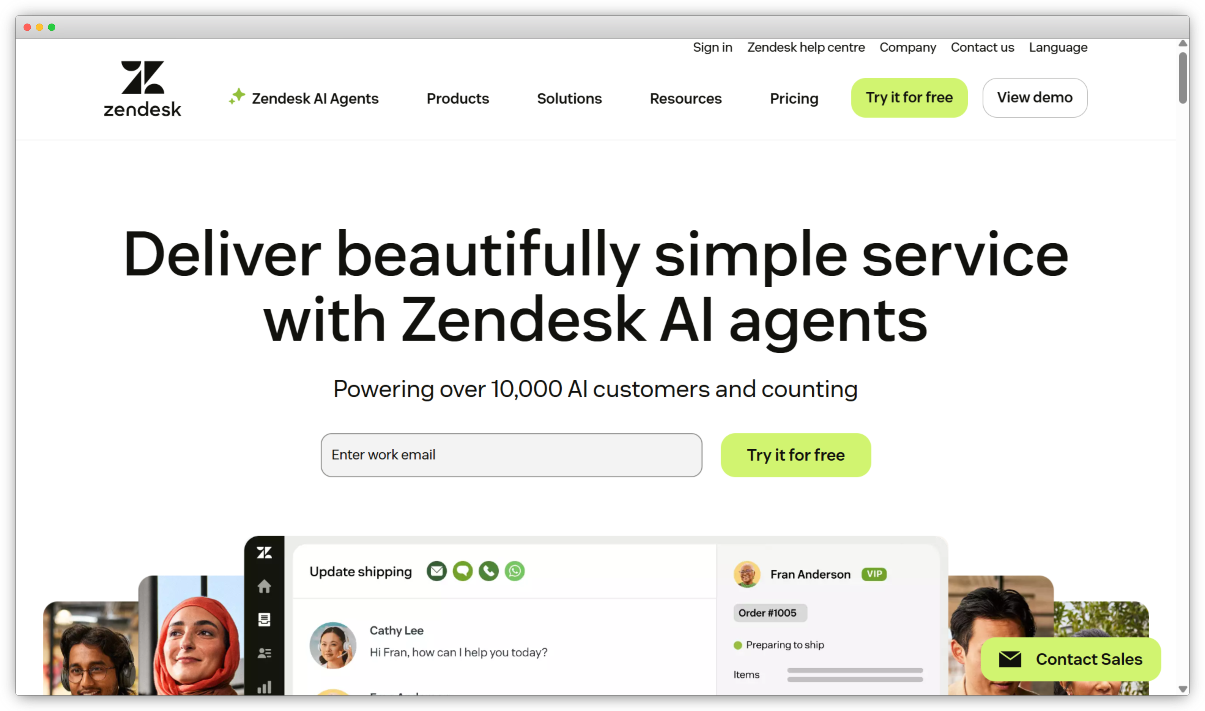 unitQ Alternatives - Zendesk