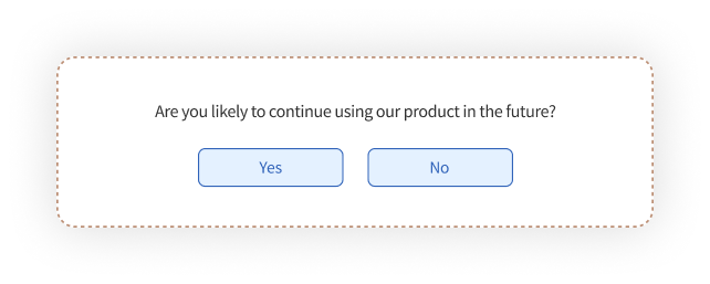 yes or no survey questions or Dichotomous Questions for Customer Feedback