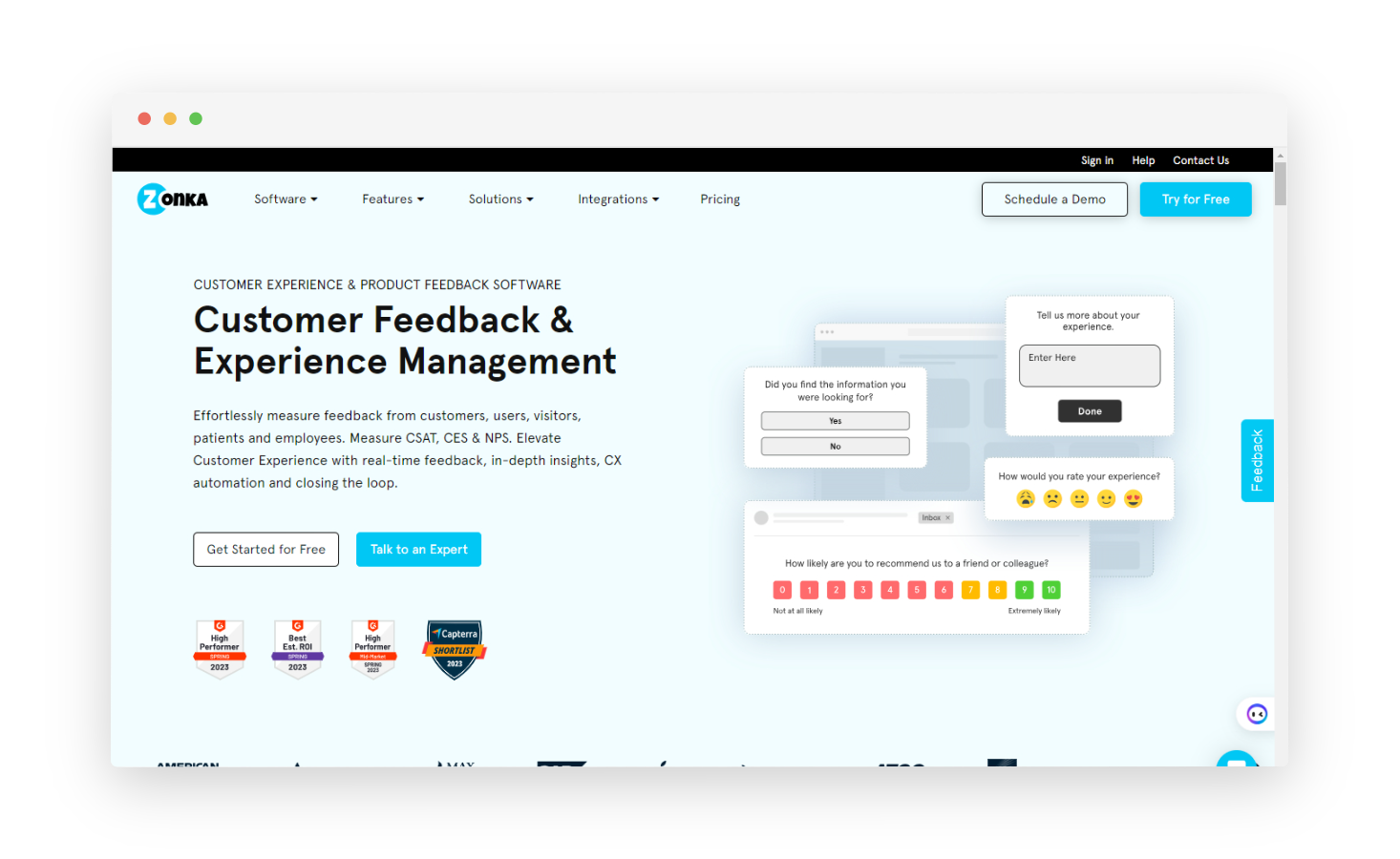 zonka feedback-customer feedback tools