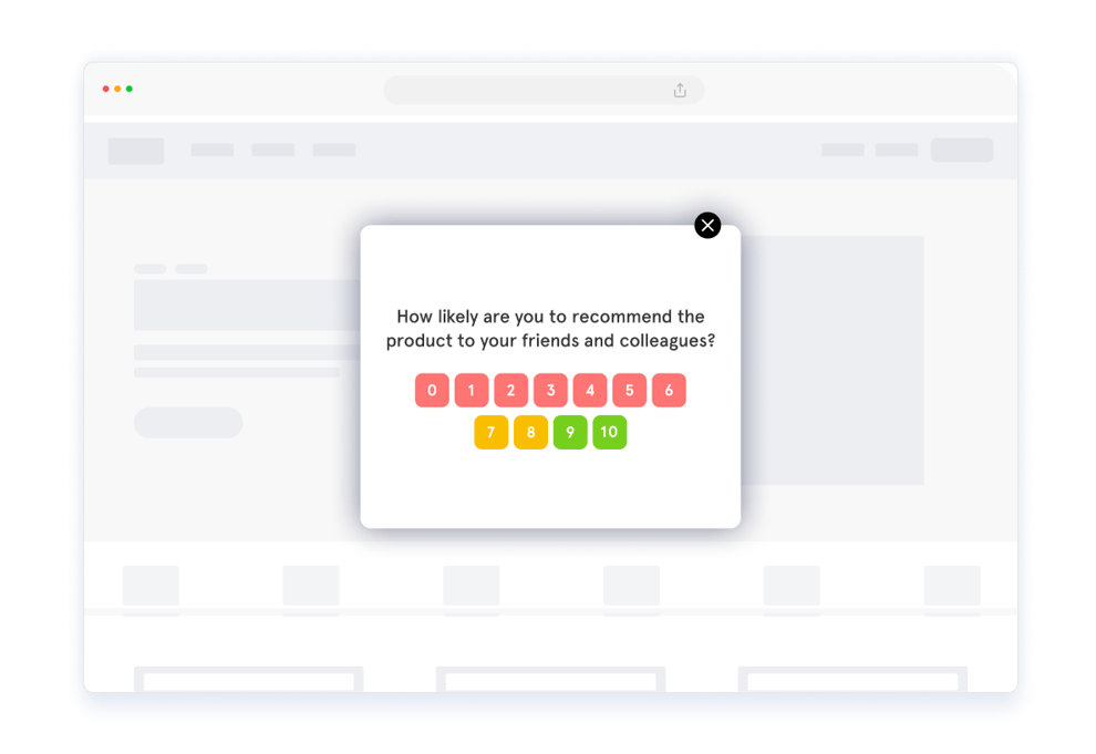 Feedback Widgets Popup Survey