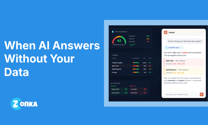 When AI Answers Customer Questions Without Your Data: The Risk Most Teams Miss