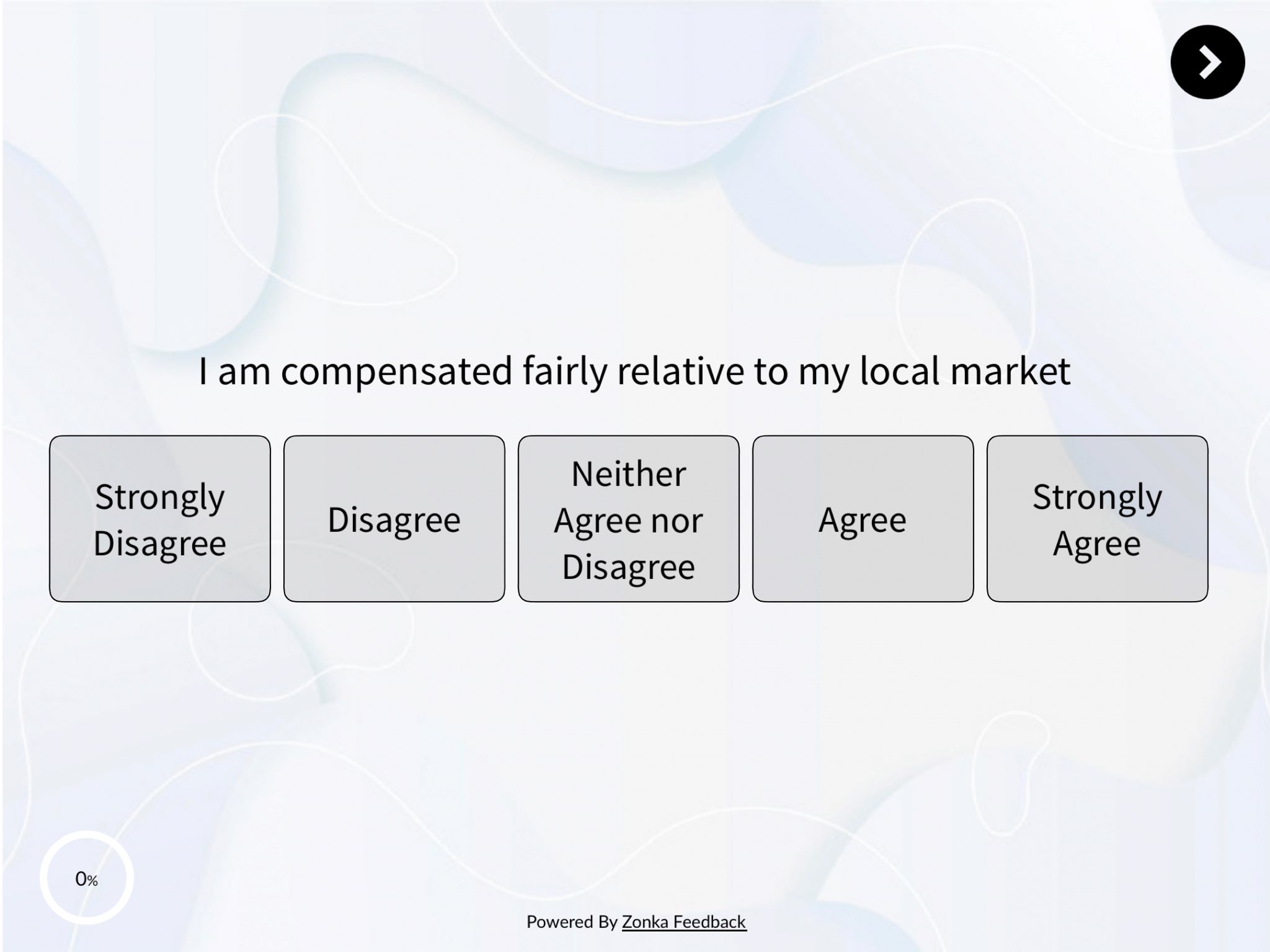 Compensation survey template