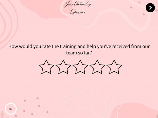 Customer Post Onboarding Satisfaction Survey Template