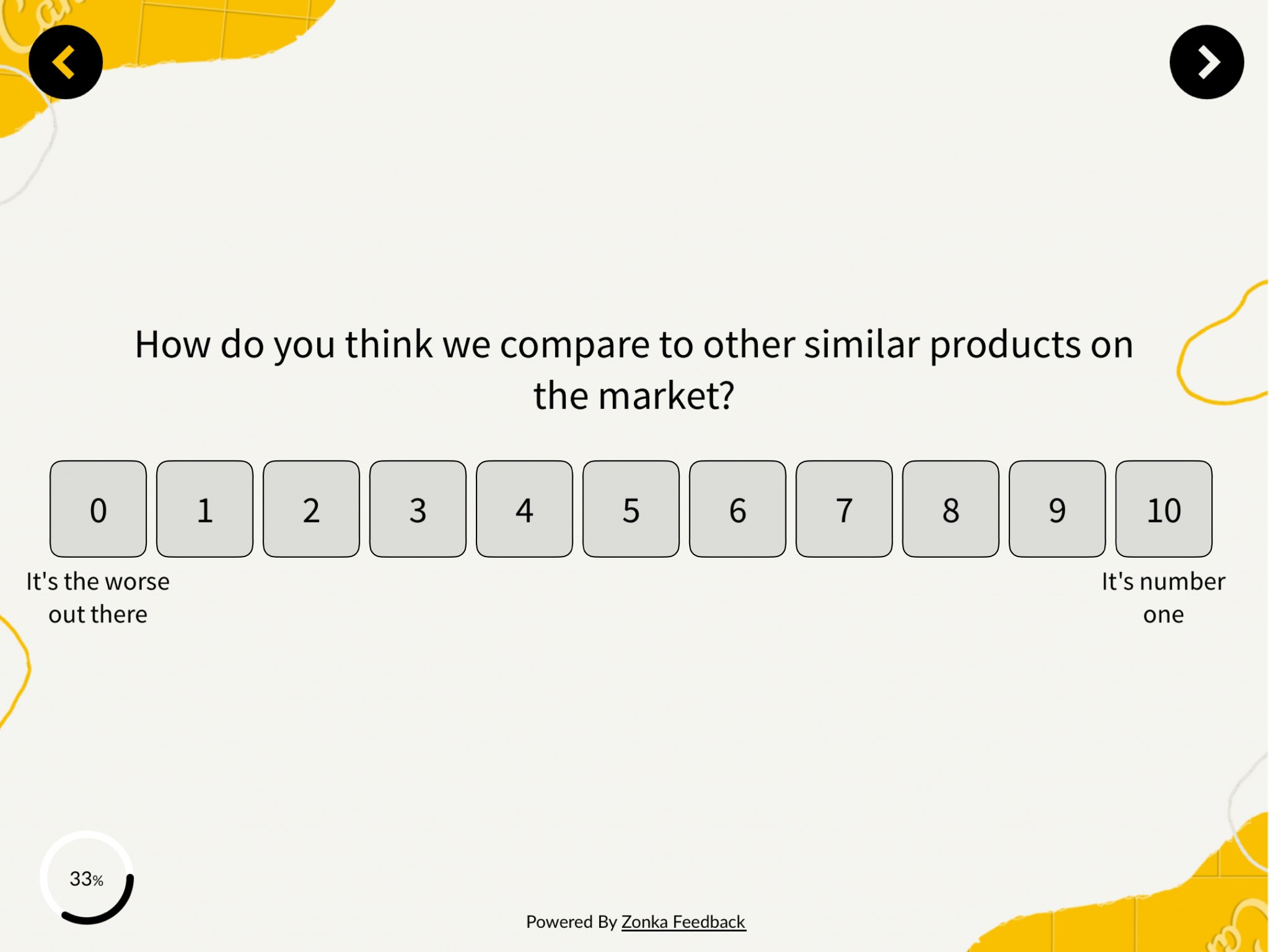 Customer Attitudes Survey Template