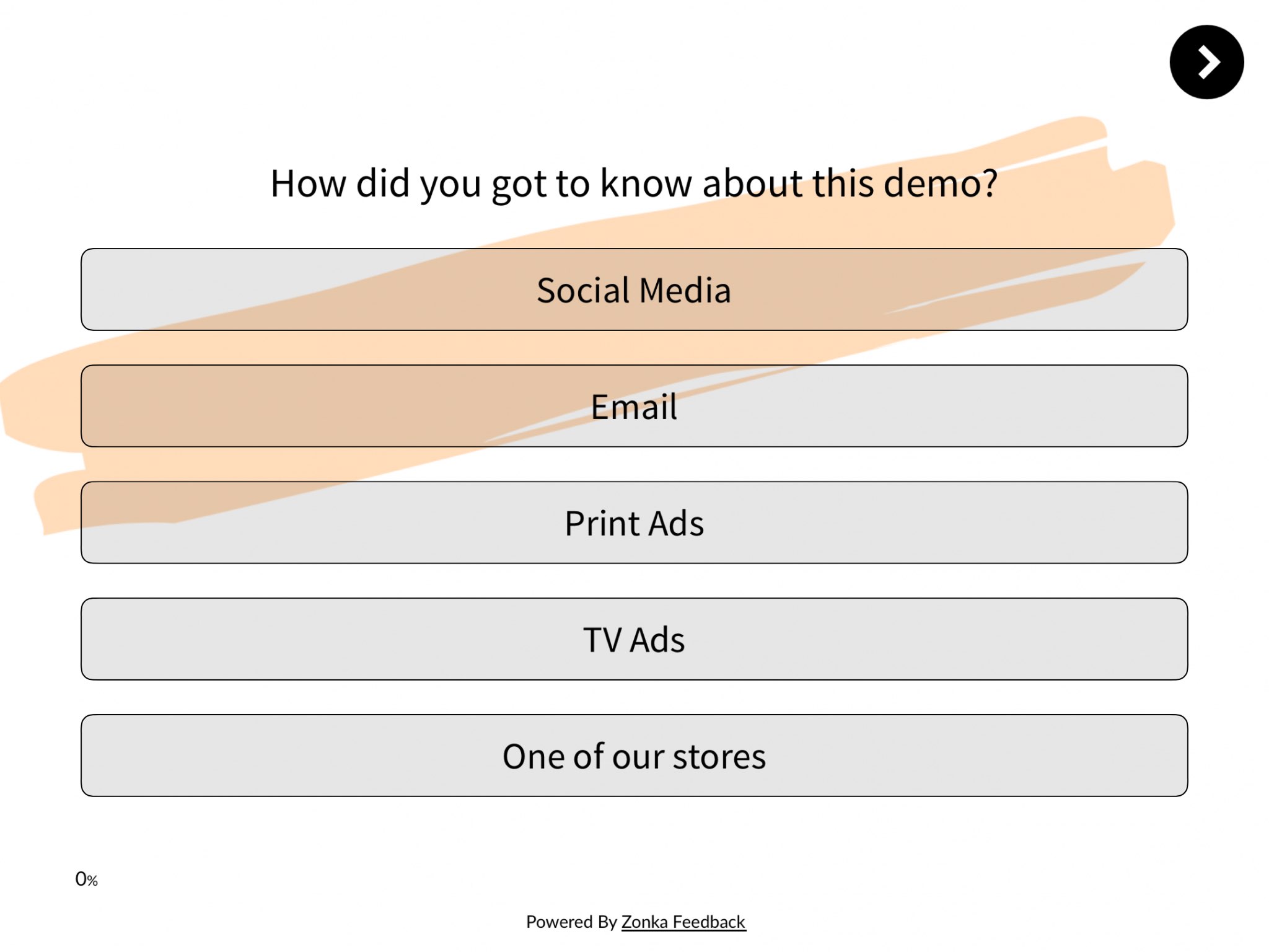 Demo Feedback Form Template