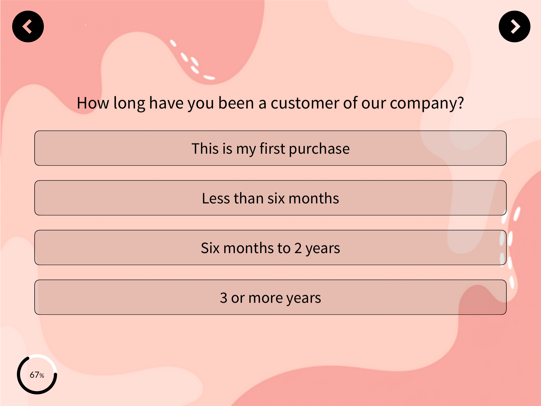 Detailed General Customer Satisfaction Survey Template