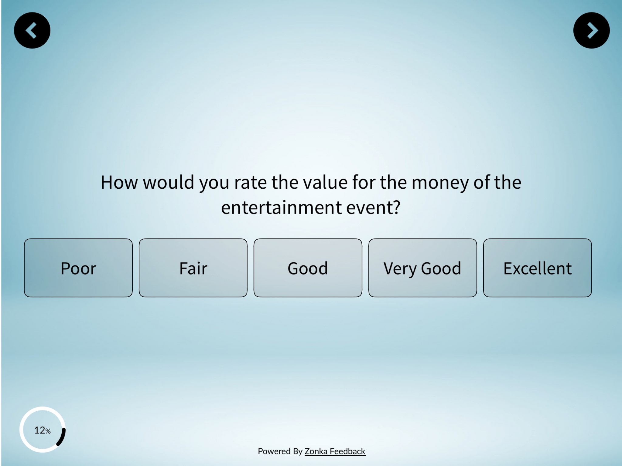 Entertainment Event Feedback Survey Template